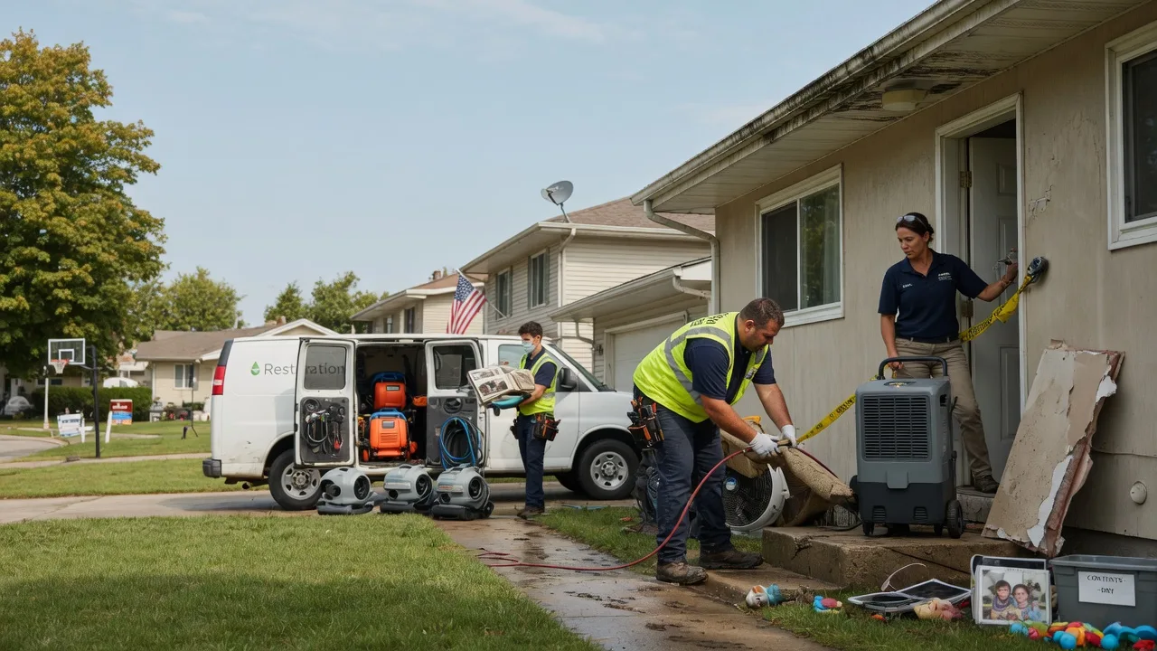 Water Damage Restoration in Council Hill, OK near me
